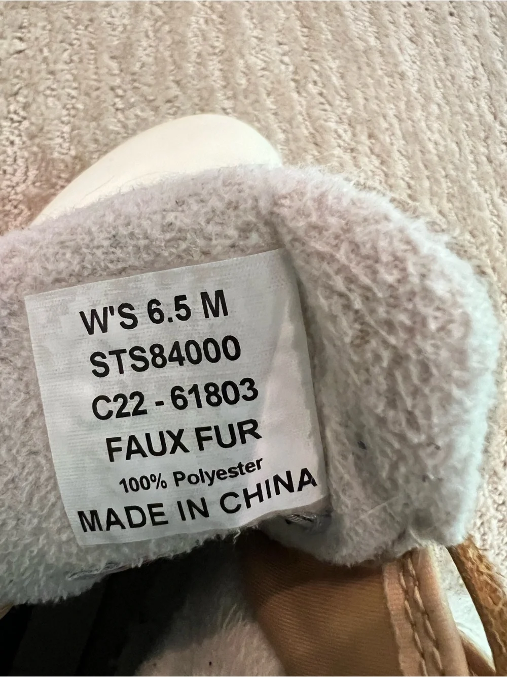 Women’s Sperry Faux Fur Lined winter boots - Taupe